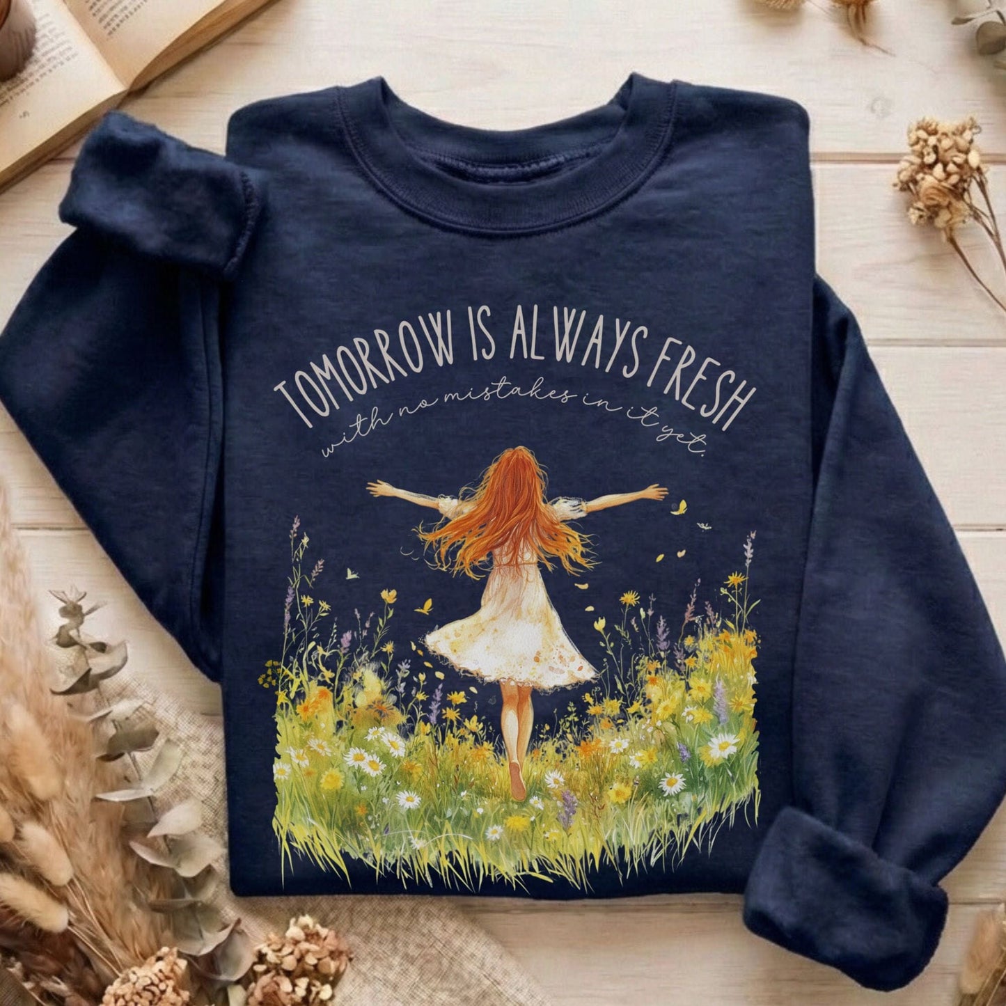 Sweatshirt Navy / S Design 172 Sweatshirt The Mystic Eden