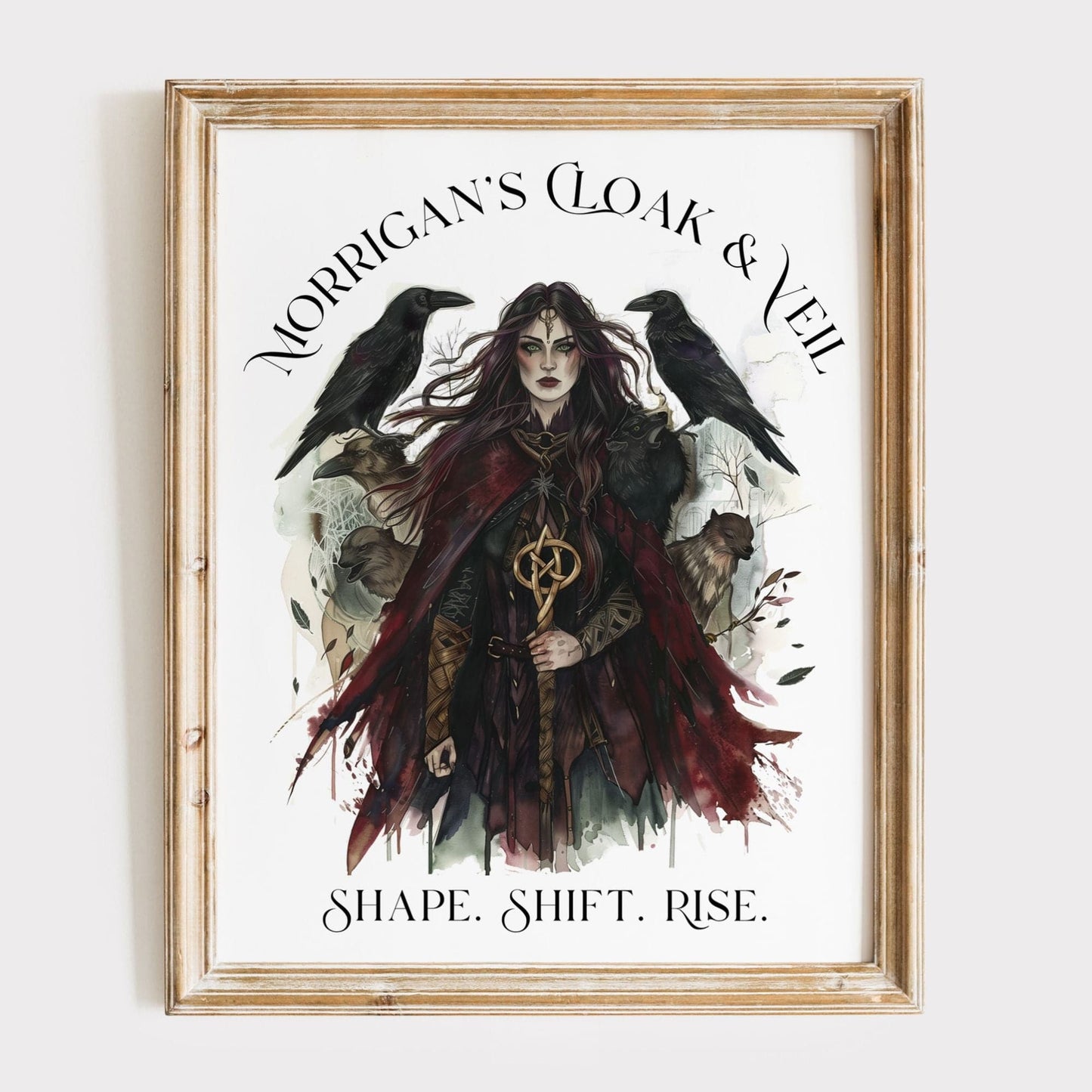 Poster 11″ x 14″ / Matte Design 212A - Art Print The Mystic Eden