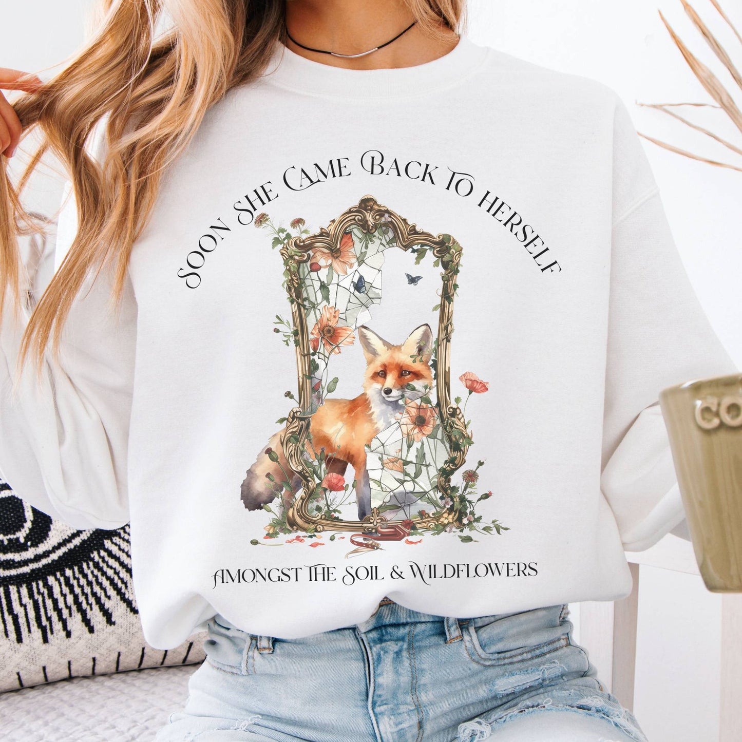 Sweatshirt White / S Design 291 Crewneck Sweatshirt The Mystic Eden