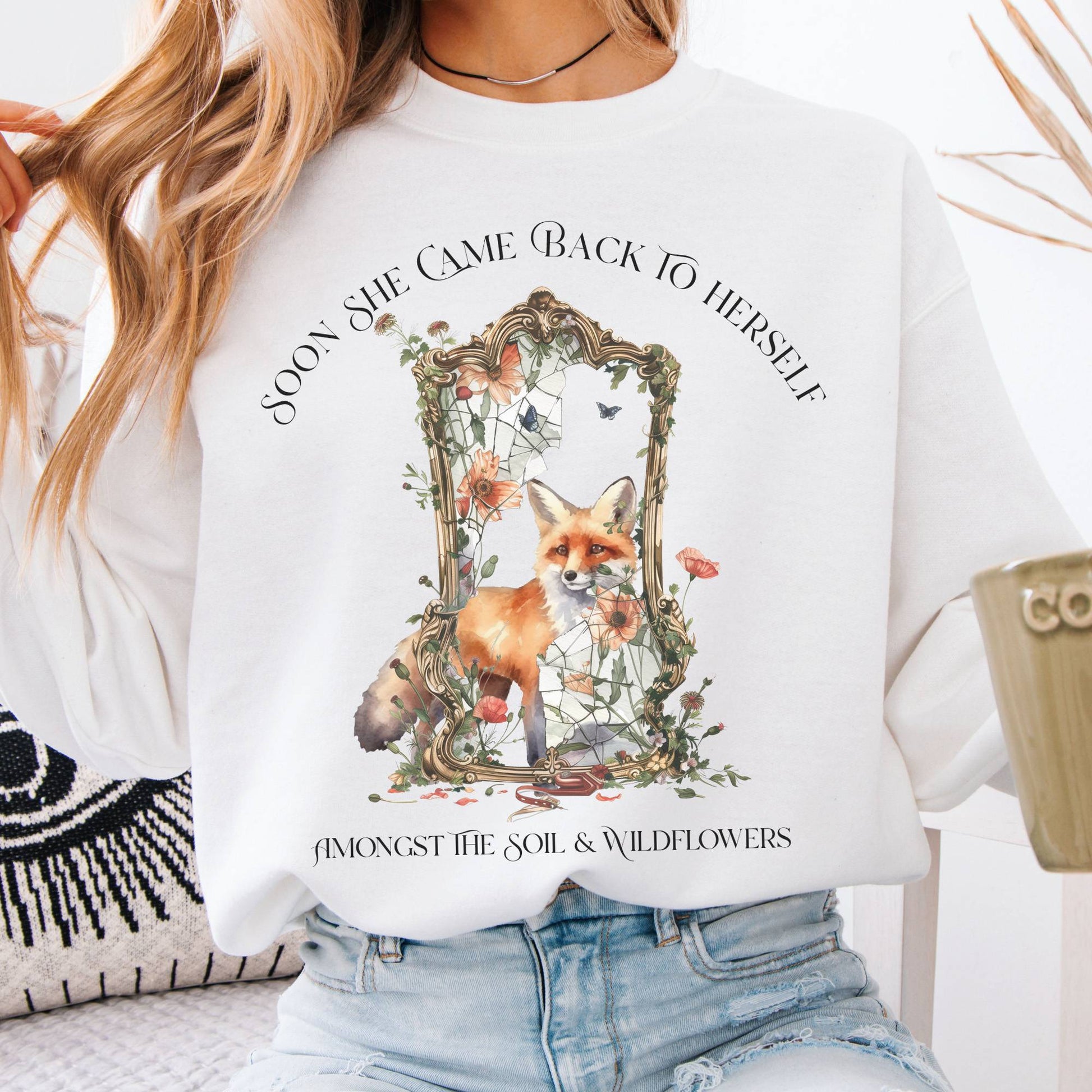 Sweatshirt White / S Design 291 Crewneck Sweatshirt The Mystic Eden