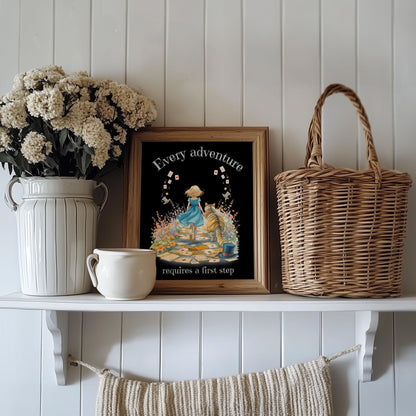 Poster 11″ x 14″ / Matte Design 259A - Art Print The Mystic Eden