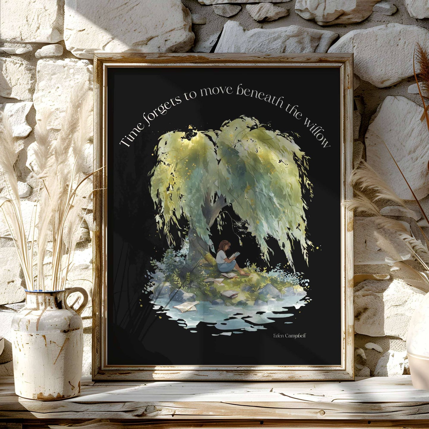 Poster 11″ x 14″ / Matte Design 244A - Art Print The Mystic Eden