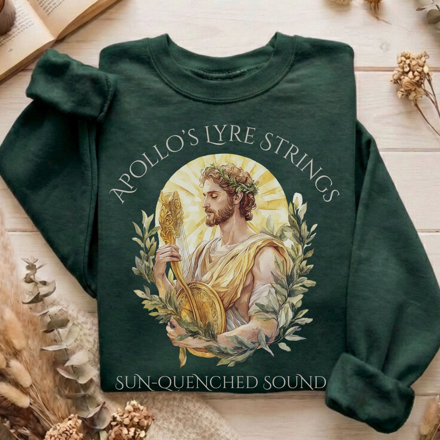 Sweatshirt Forest Green / S Design 100 Sweatshirt The Mystic Eden