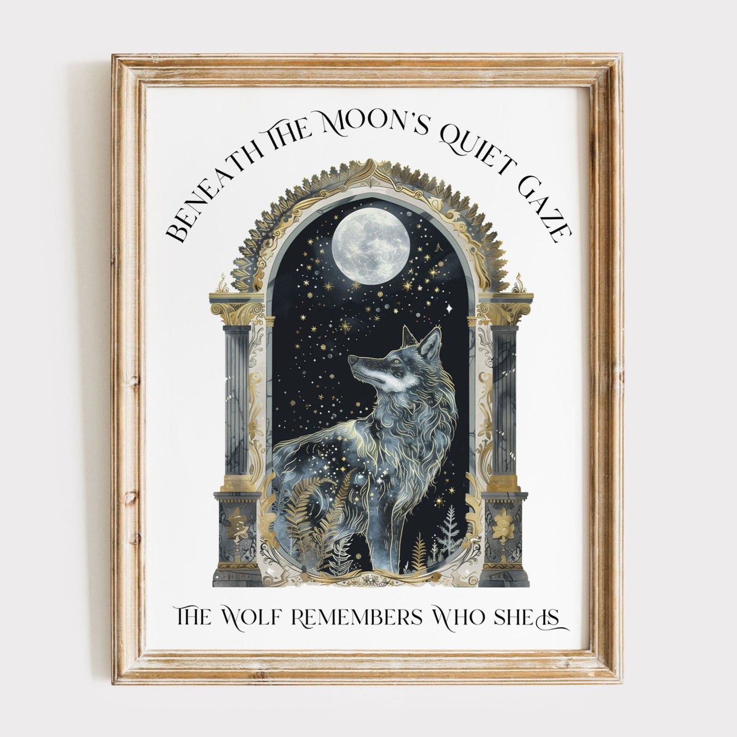 Art Prints 11″ x 14″ / Matte Design 278A - Art Print The Mystic Eden