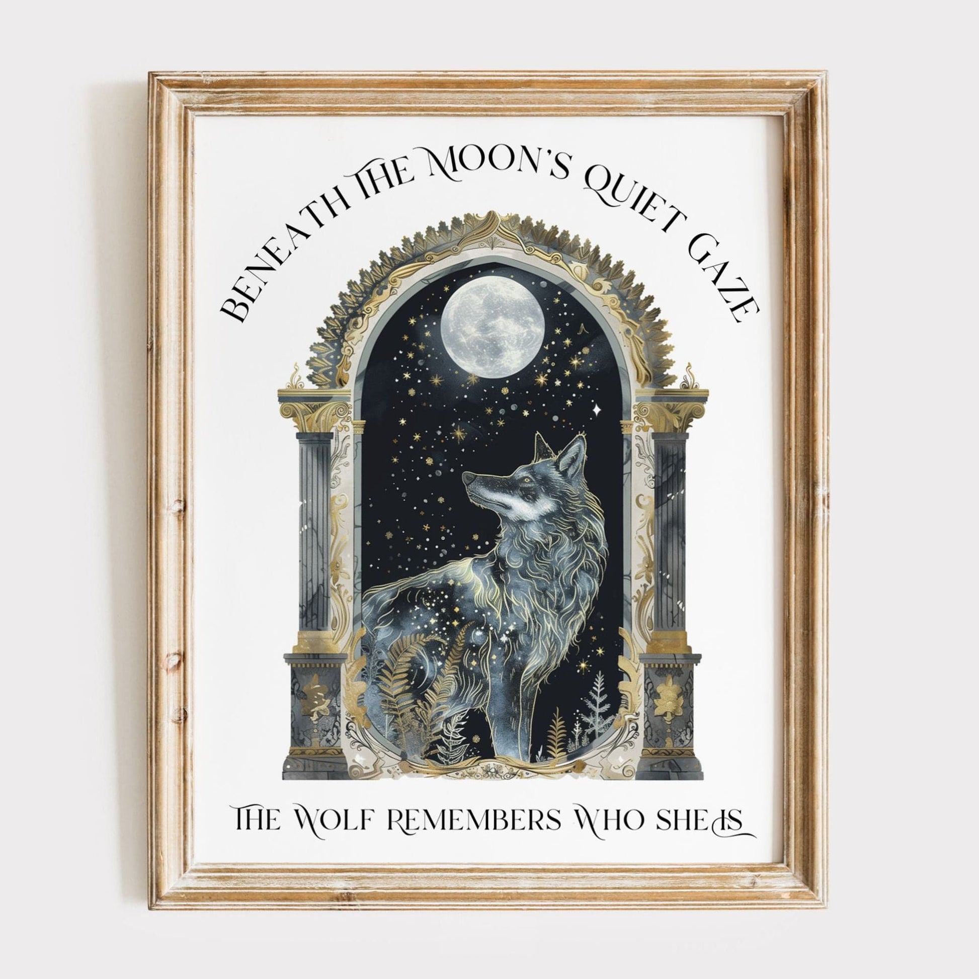 Art Prints 11″ x 14″ / Matte Design 278A - Art Print The Mystic Eden