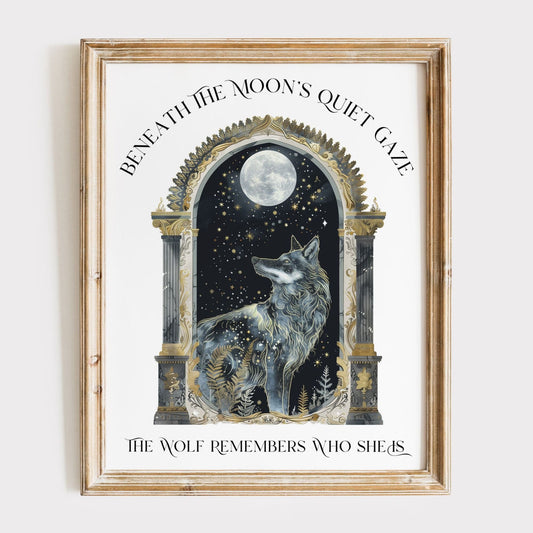 Art Prints 11″ x 14″ / Matte Design 278A - Art Print The Mystic Eden