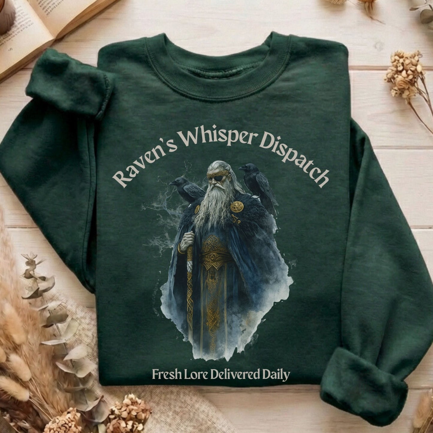 Sweatshirt Forest Green / S Design 162 Sweatshirt The Mystic Eden