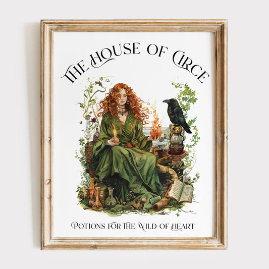 Poster 11″ x 14″ / Matte Design 214A - Art Print The Mystic Eden