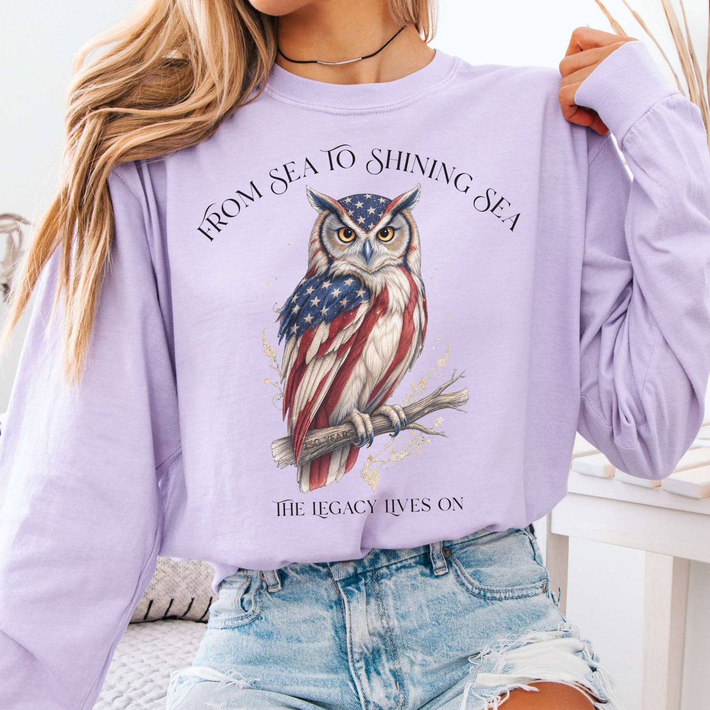 Long-sleeve Orchid / S Design 331 Long Sleeve The Mystic Eden