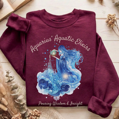 Sweatshirt Maroon / S Design 148 Sweatshirt The Mystic Eden