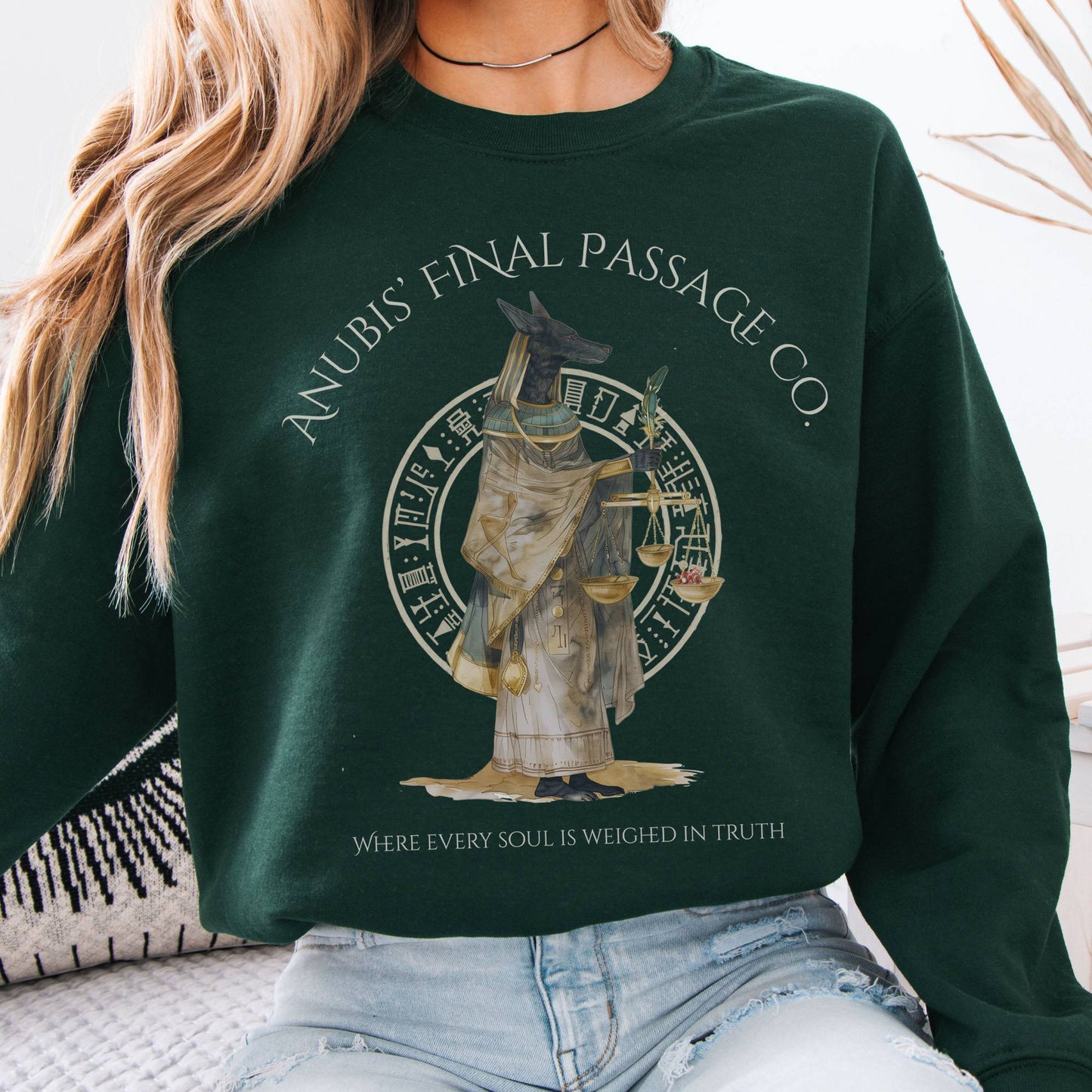 Sweatshirt Design 261 Crewneck Sweatshirt The Mystic Eden