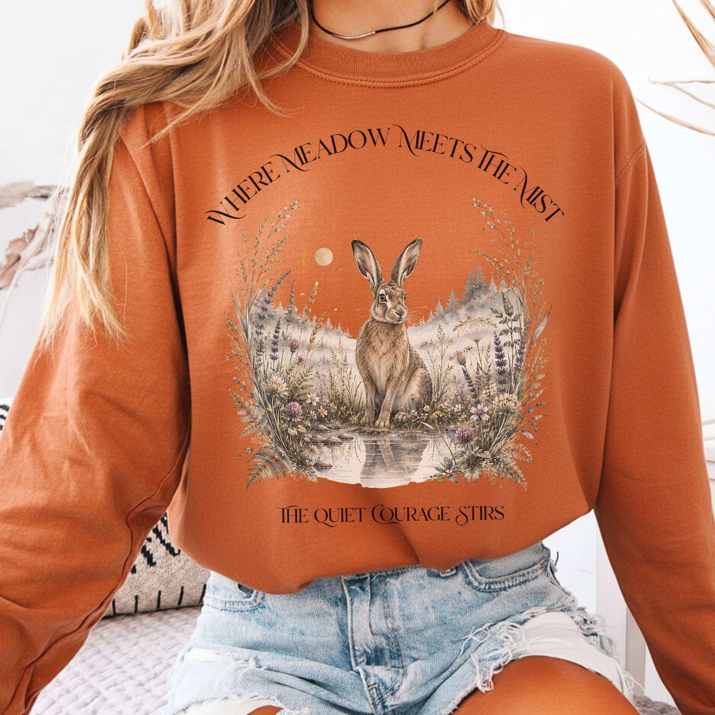 Long-sleeve Yam / S Where Meadow Meets the Mist Long Sleeve The Mystic Eden