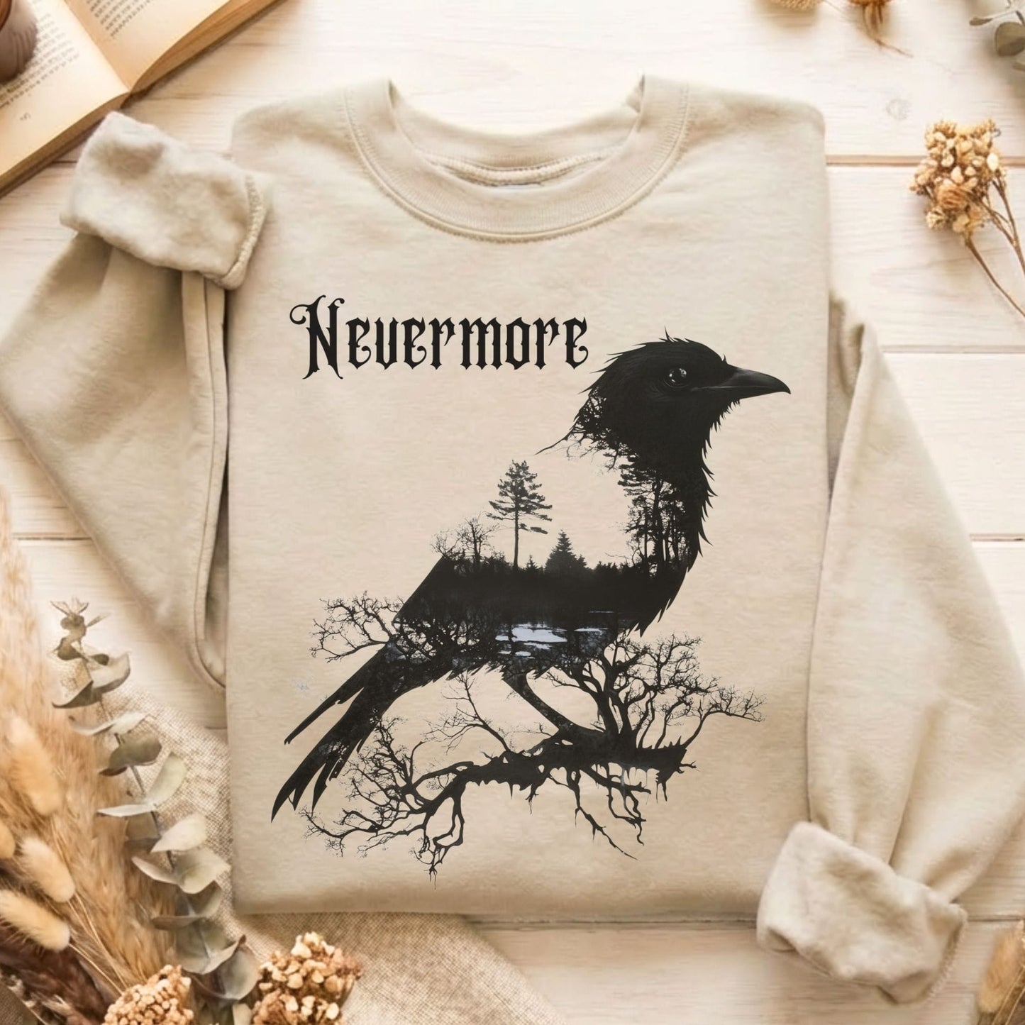 Sweatshirt Sand / S Design 72 Sweatshirt The Mystic Eden
