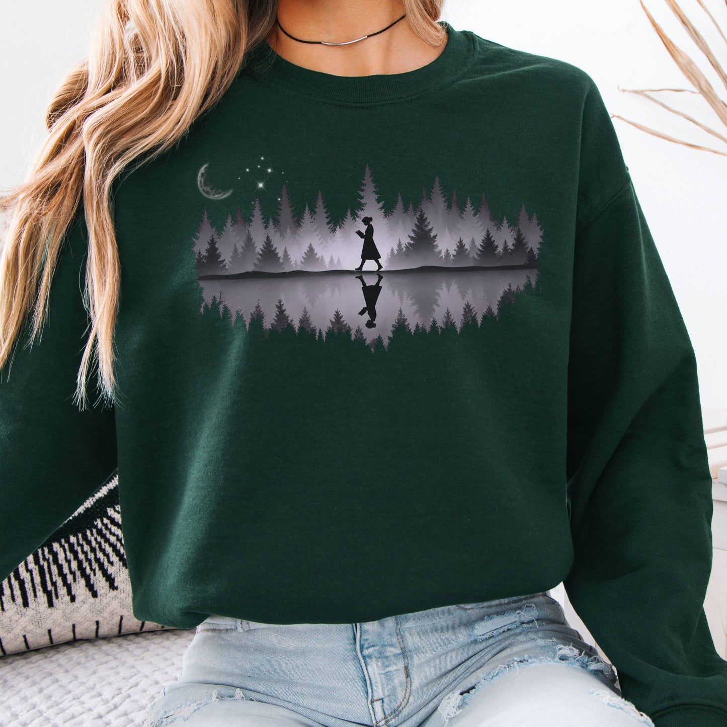 Sweatshirt Forest Green / S Design 299 Crewneck Sweatshirt The Mystic Eden