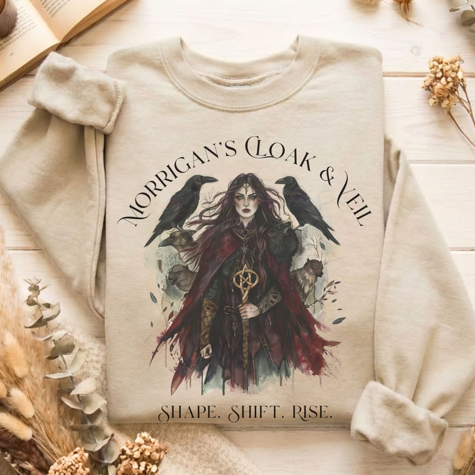 Sweatshirt Sand / S Design 212 Sweater The Mystic Eden