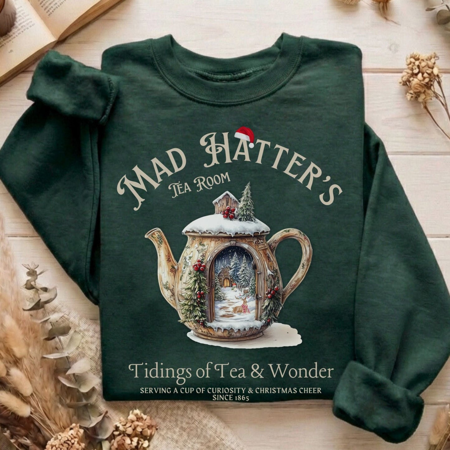 Sweatshirt Forest Green / S Design 91 Sweatshirt The Mystic Eden