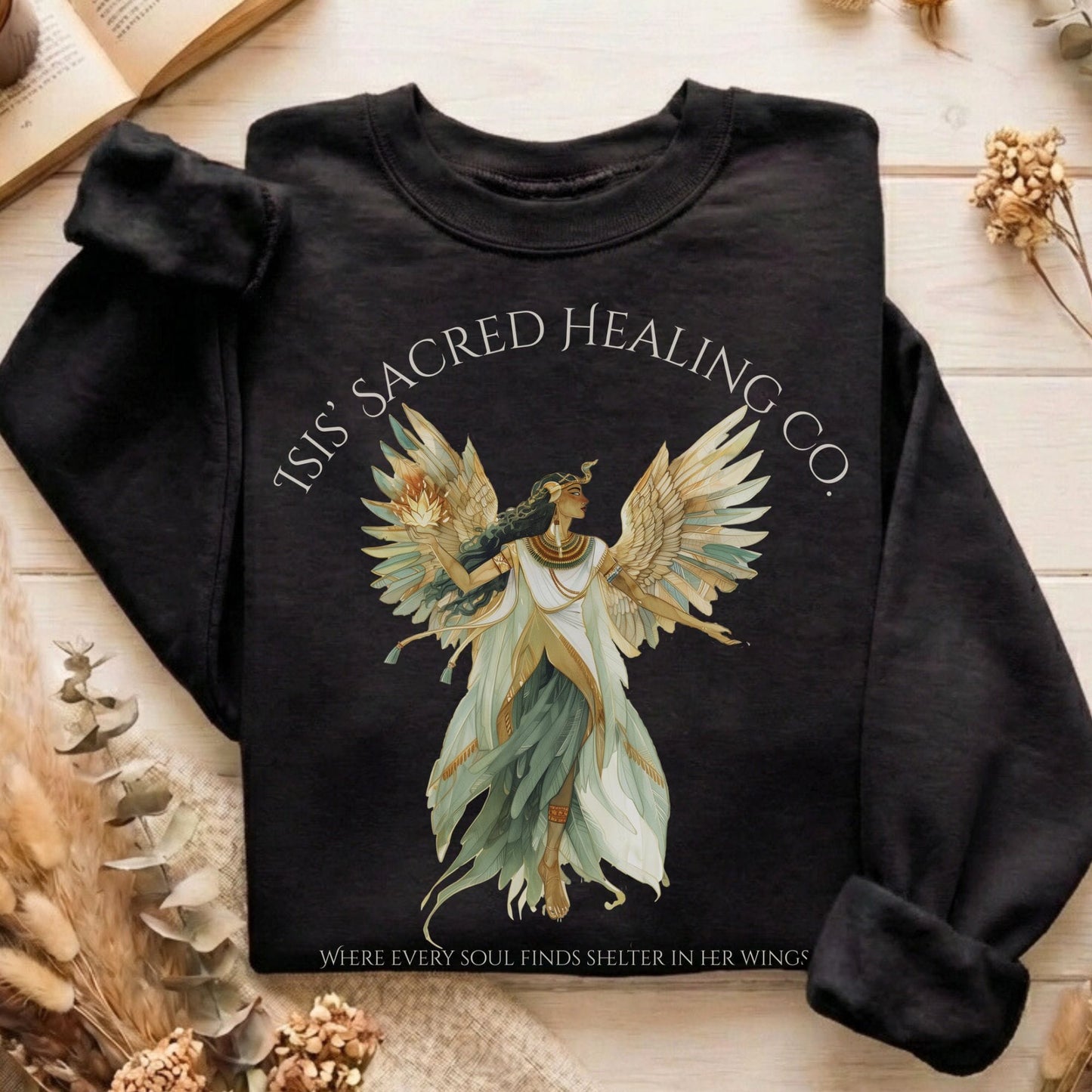 Sweatshirts Black / S Design 263 Crewneck Sweatshirt The Mystic Eden