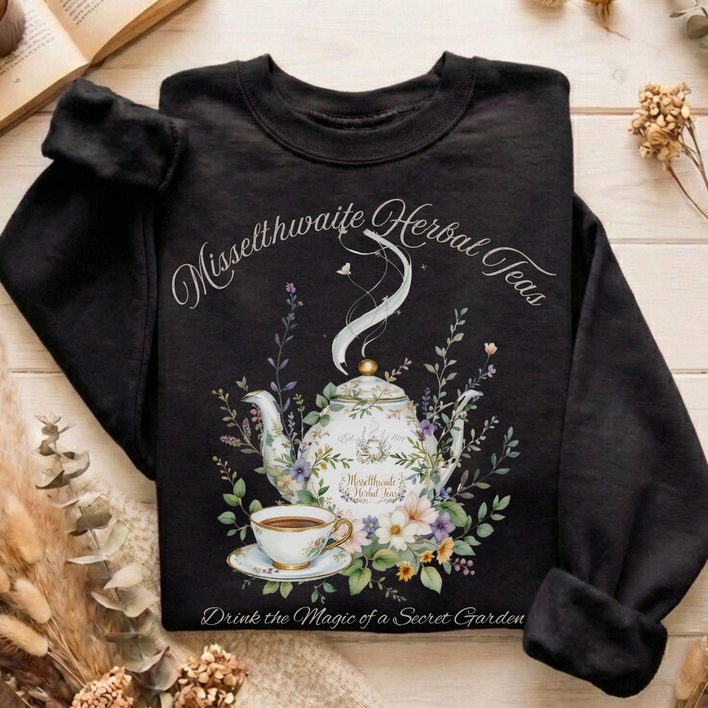 Sweatshirt Black / S Design 146 Sweatshirt The Mystic Eden
