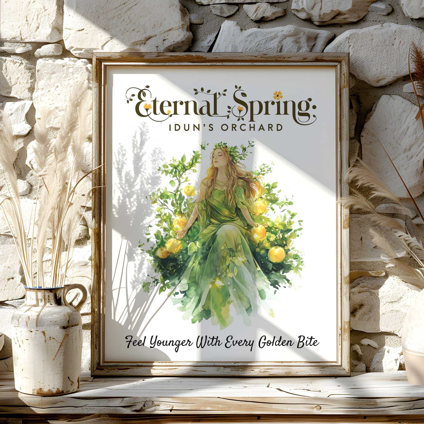 Poster 11″ x 14″ / Matte Design 165A - Art Print The Mystic Eden