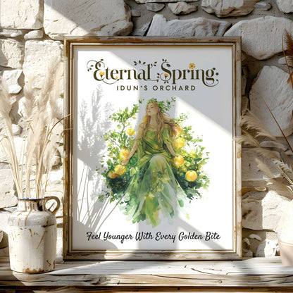 Poster 11″ x 14″ / Matte Design 165A - Art Print The Mystic Eden