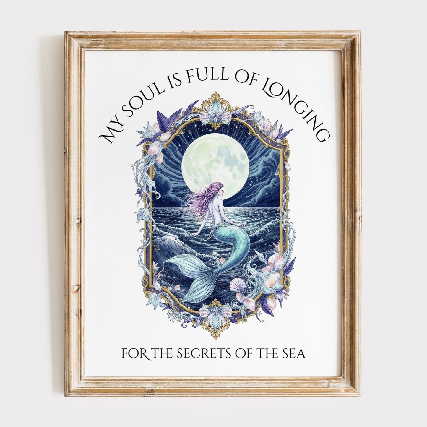 Poster 11″ x 14″ / Matte Design 269B - Art Print The Mystic Eden