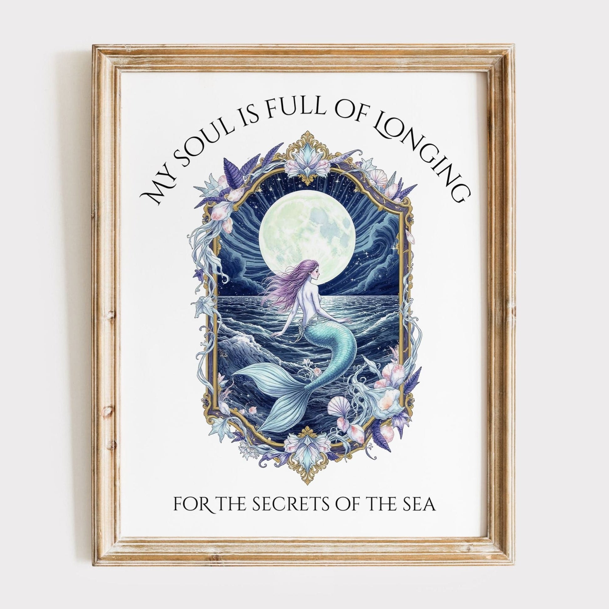 Poster 11″ x 14″ / Matte Design 269B - Art Print The Mystic Eden
