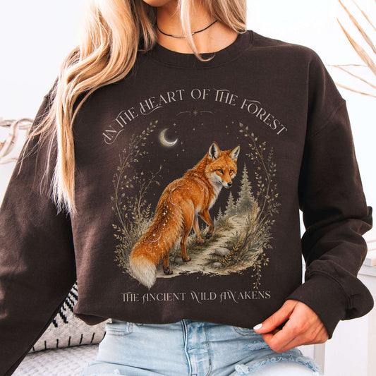 Sweatshirt Dark Chocolate / S Design 310 Crewneck Sweatshirt The Mystic Eden