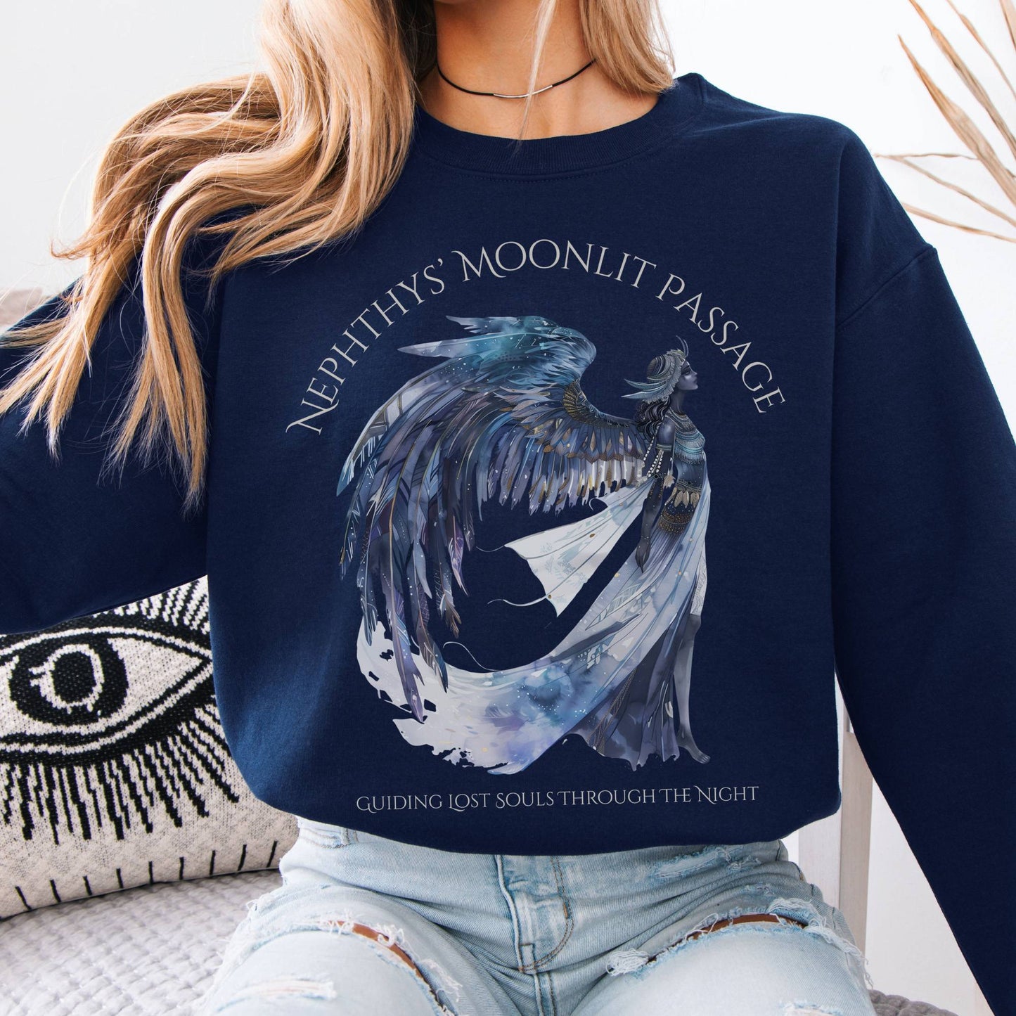 Sweatshirt Design 265 Crewneck Sweatshirt The Mystic Eden