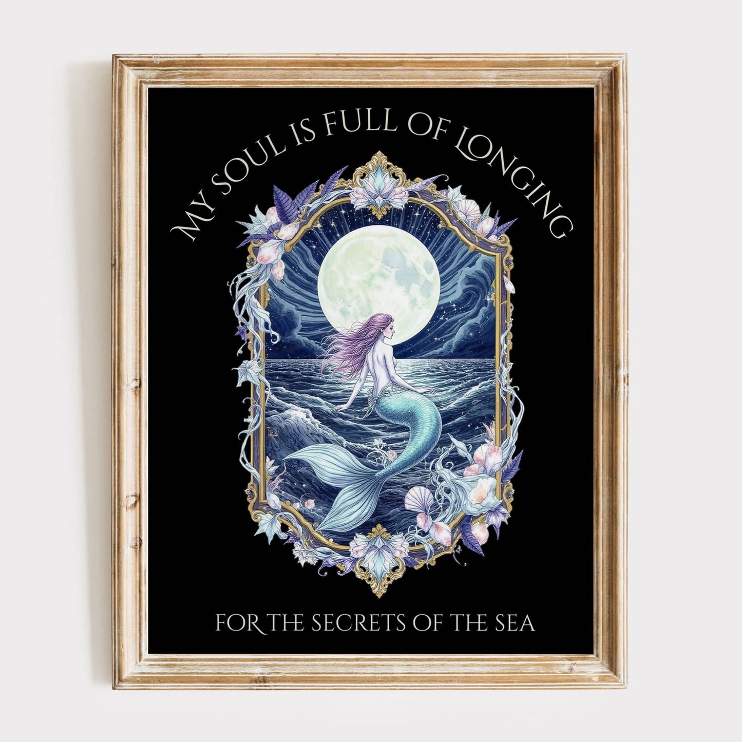 Poster 11″ x 14″ / Matte Design 269A - Art Print The Mystic Eden