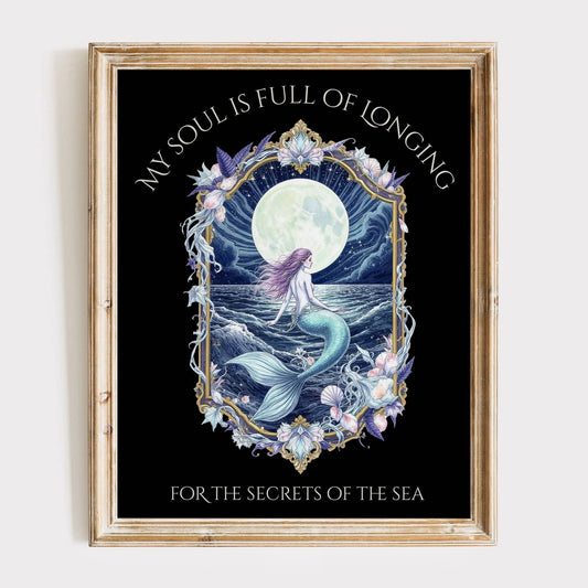 Poster 11″ x 14″ / Matte Design 269A - Art Print The Mystic Eden