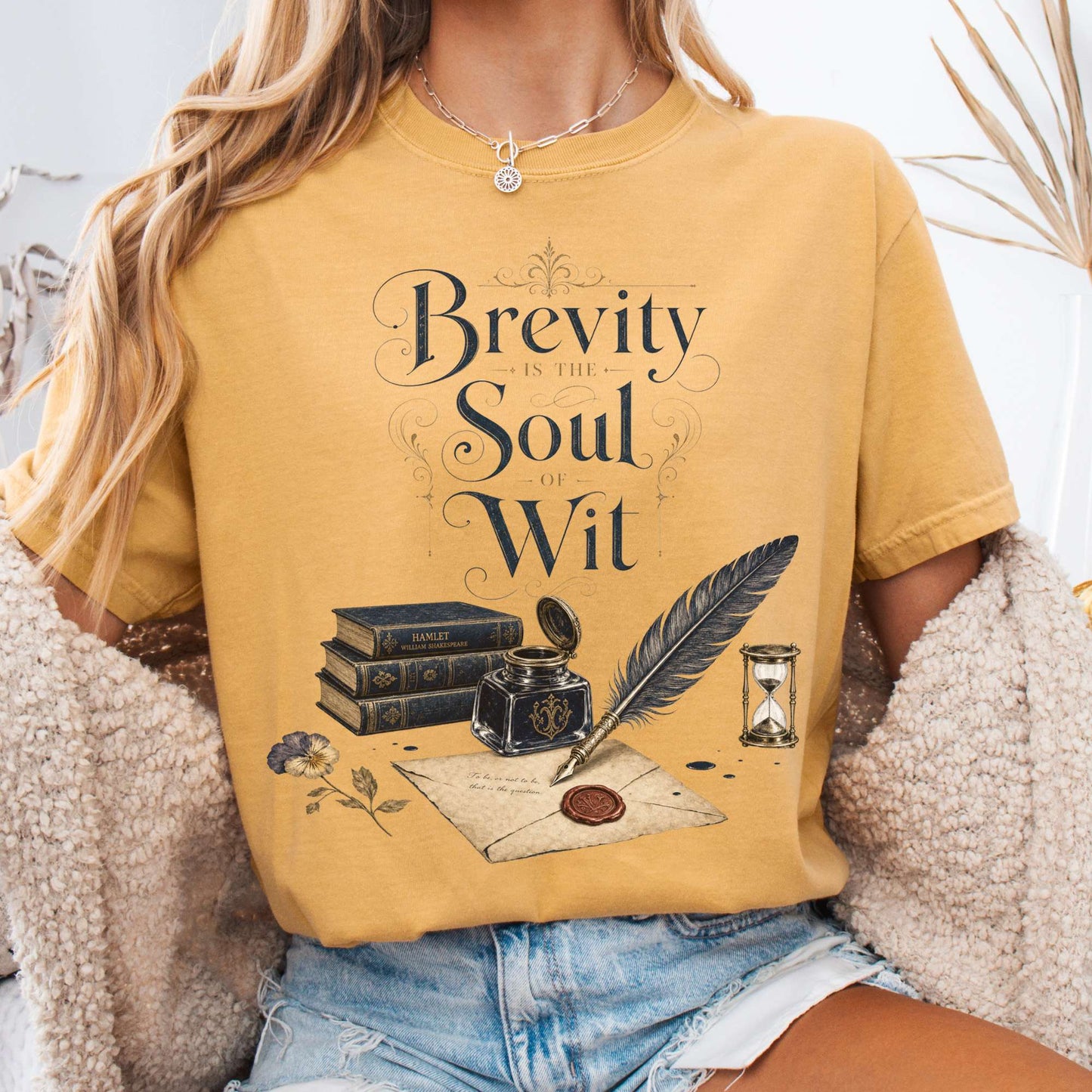 T-Shirt Mustard / S Design 339 T-Shirt The Mystic Eden