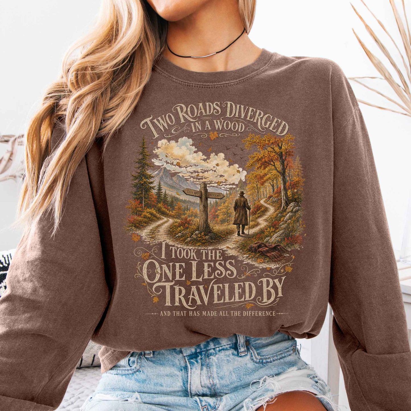 Long-sleeve Espresso / S Design 341 Long Sleeve The Mystic Eden