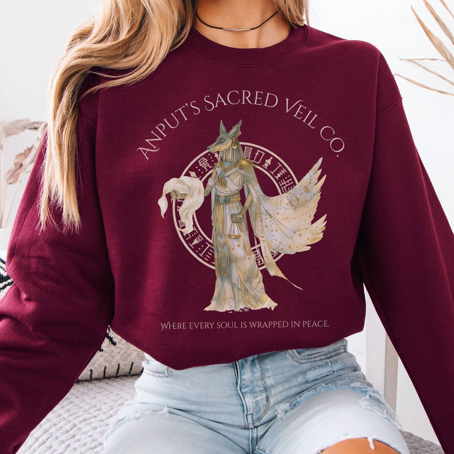 Sweatshirt Design 262 Crewneck Sweatshirt The Mystic Eden