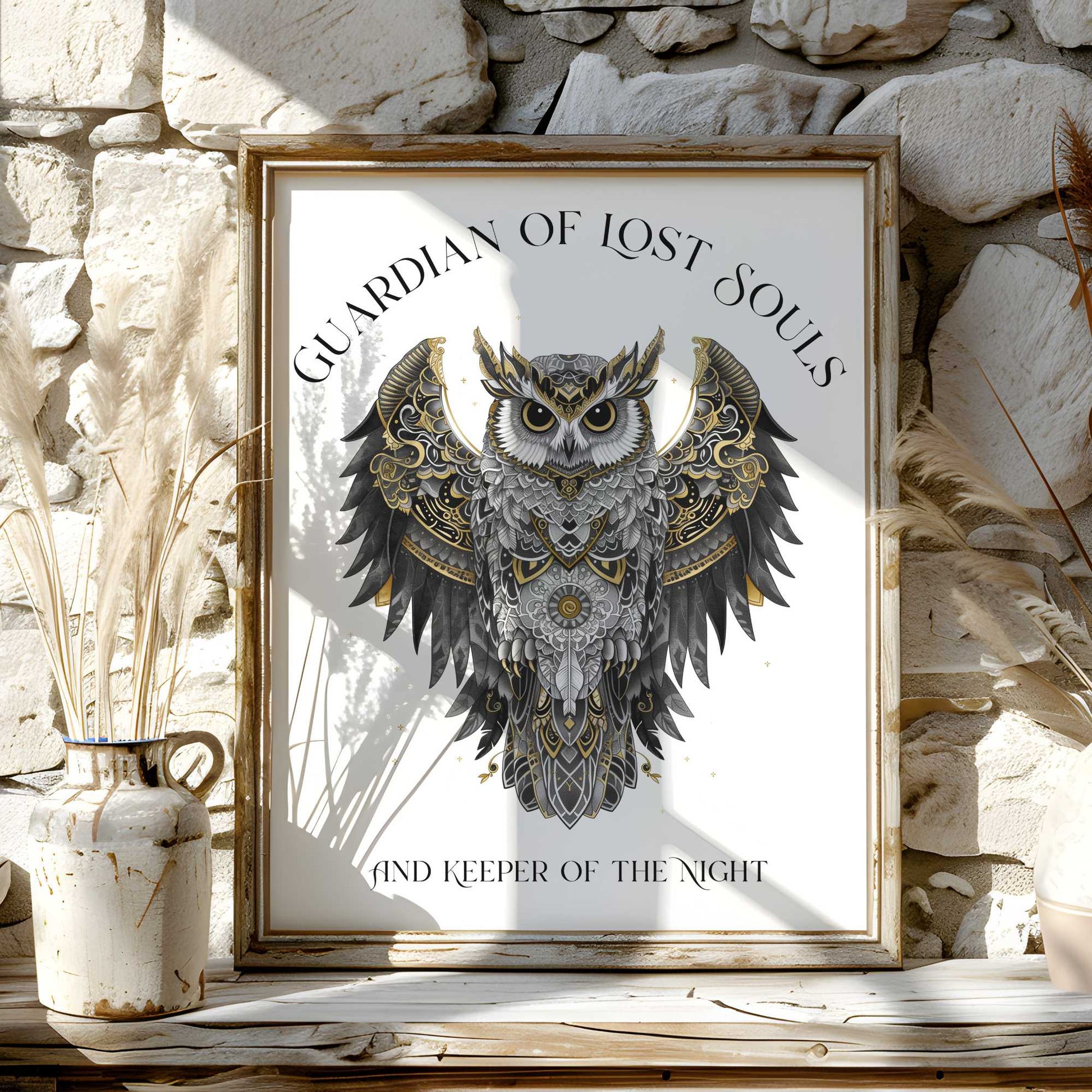 Poster 11″ x 14″ / Matte Design 280B - Art Print The Mystic Eden