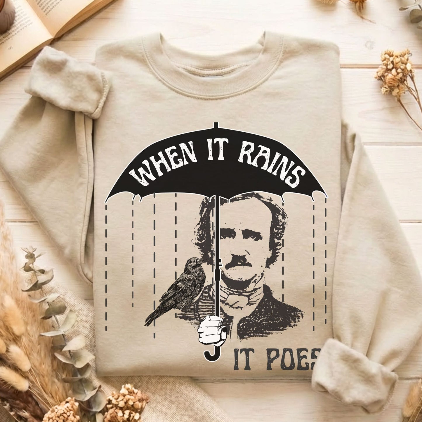 Sweatshirt Sand / S Design 61 Sweatshirt The Mystic Eden