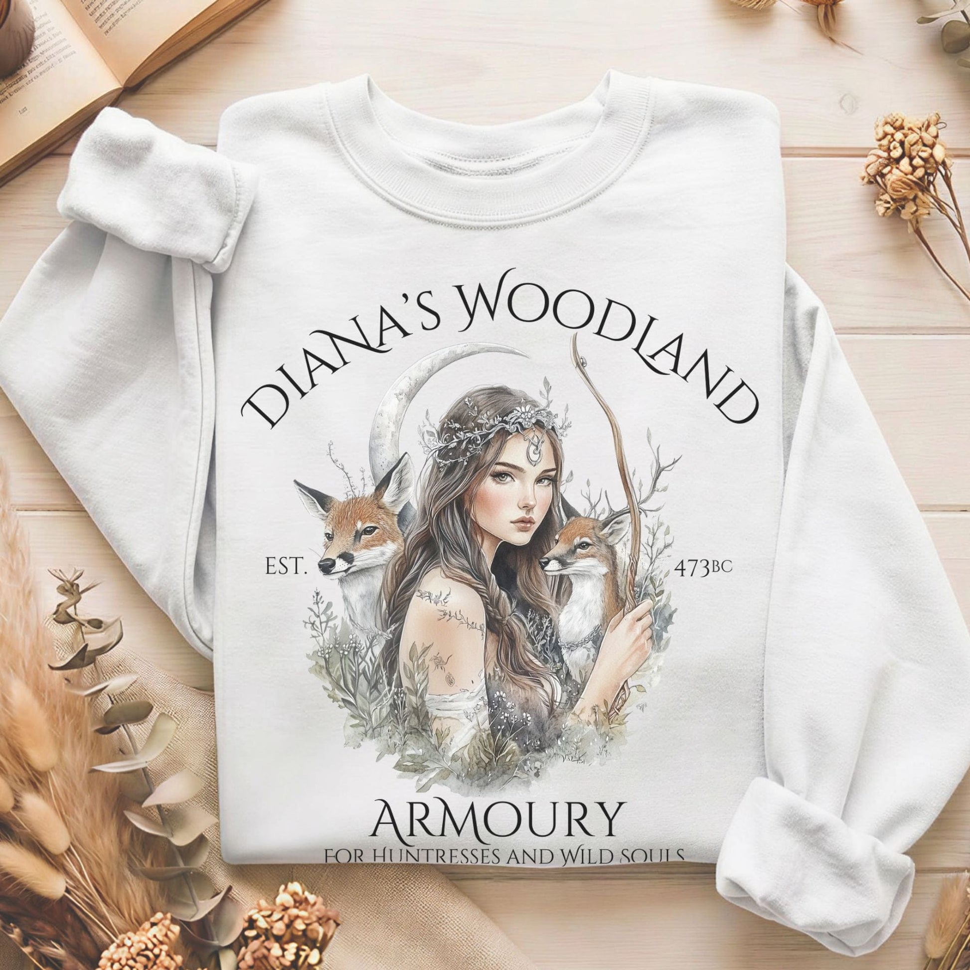 Sweatshirt White / S Design 99 Sweatshirt The Mystic Eden