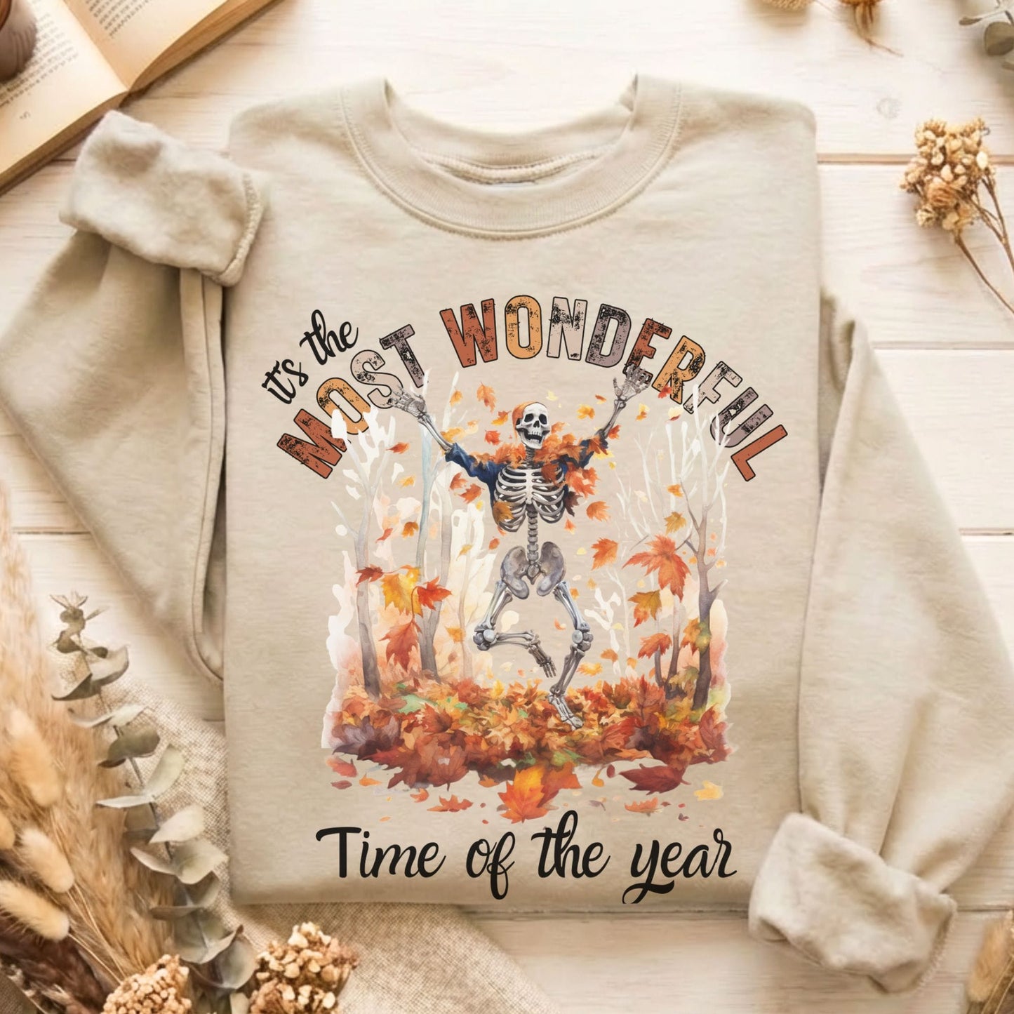 Sweatshirt Sand / S Design 53 Sweatshirt The Mystic Eden