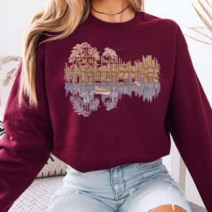 Sweatshirt Maroon / S Design 298 Crewneck Sweatshirt The Mystic Eden