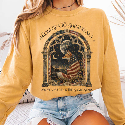 Long-sleeve Mustard / S Design 333 Long Sleeve The Mystic Eden