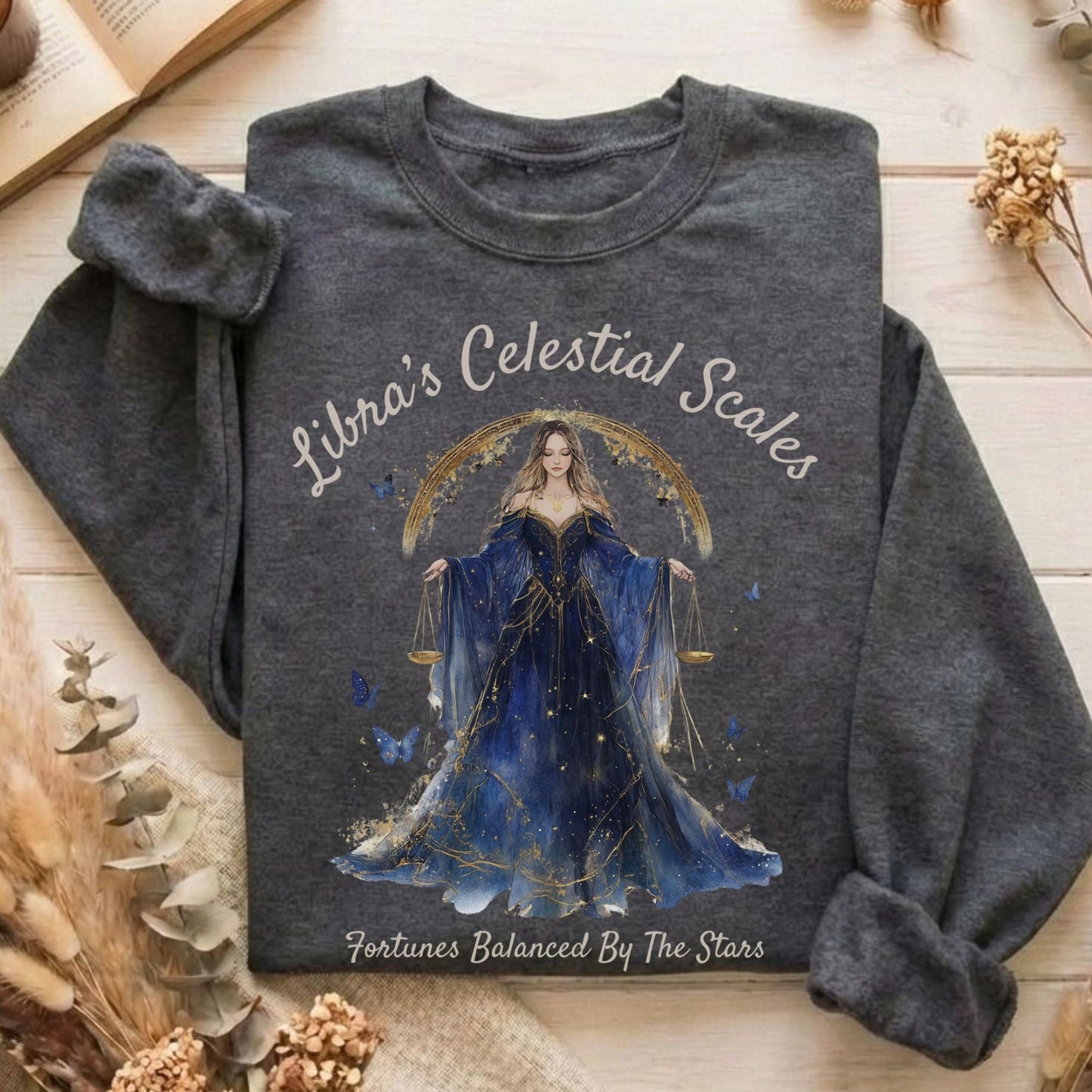 Sweatshirt Dark Heather / S Design 158 Sweatshirt The Mystic Eden