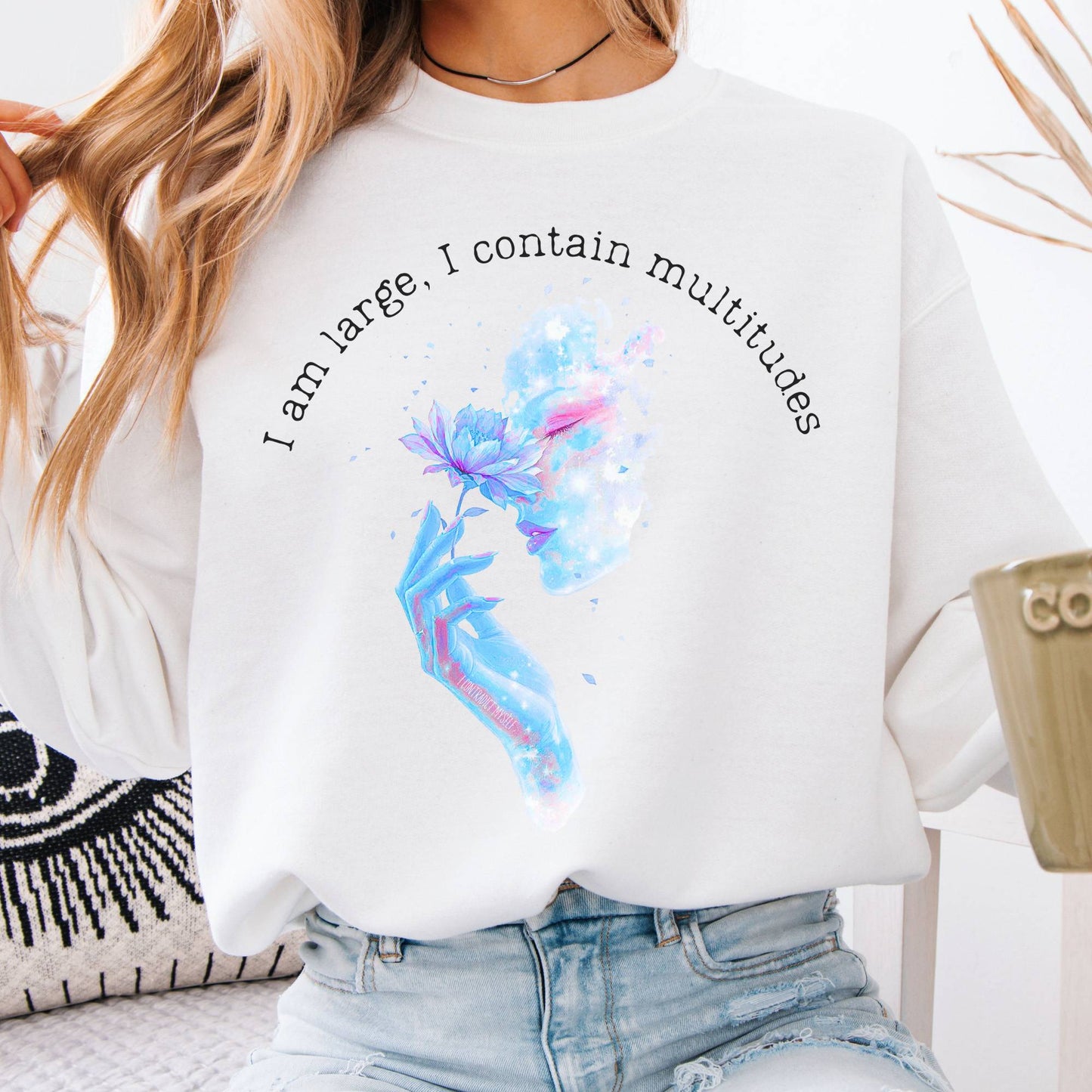 Sweatshirt Design 251 Crewneck Sweatshirt The Mystic Eden