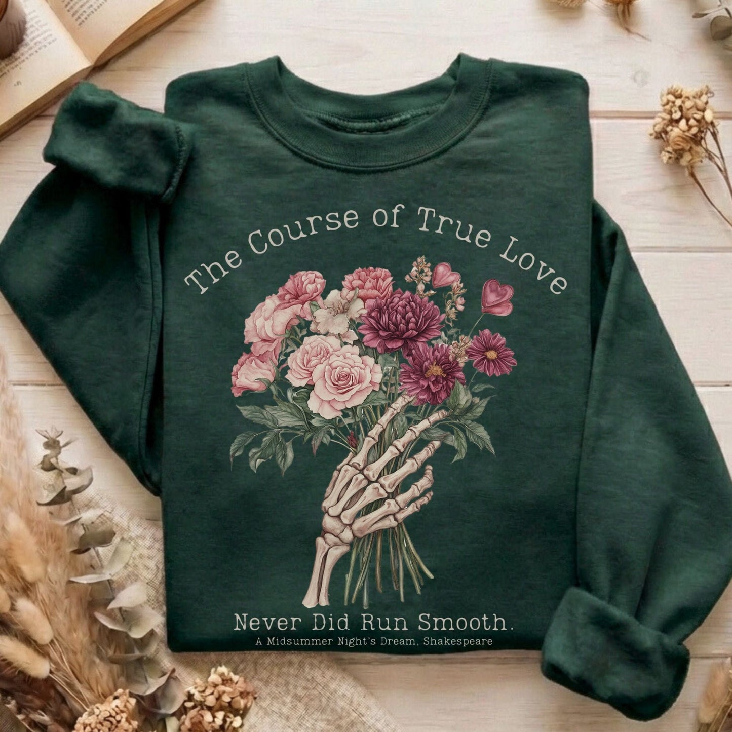 Sweatshirt Forest Green / S Design 185 Sweatshirt The Mystic Eden