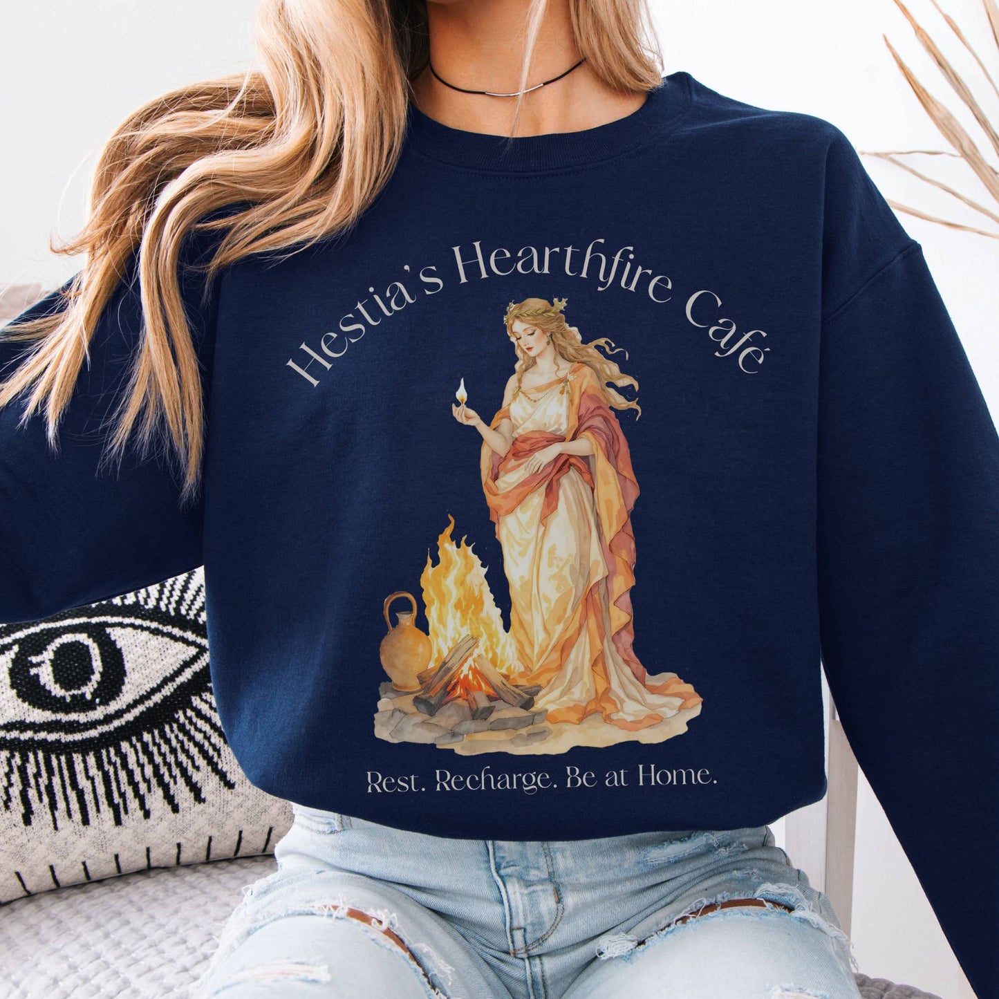 Sweatshirt Design 274 Crewneck Sweatshirt The Mystic Eden