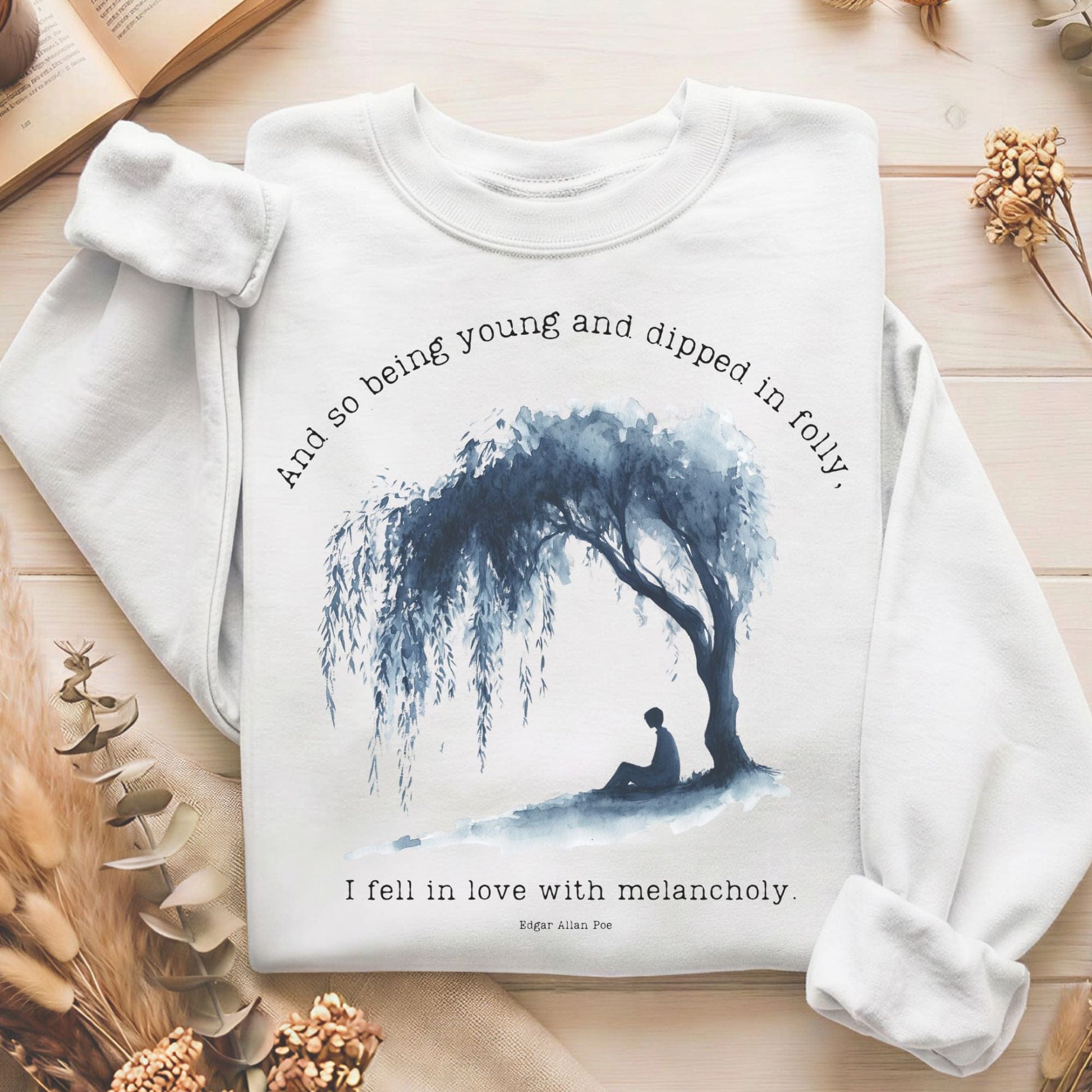 Sweatshirt White / S Design 143 Sweatshirt The Mystic Eden