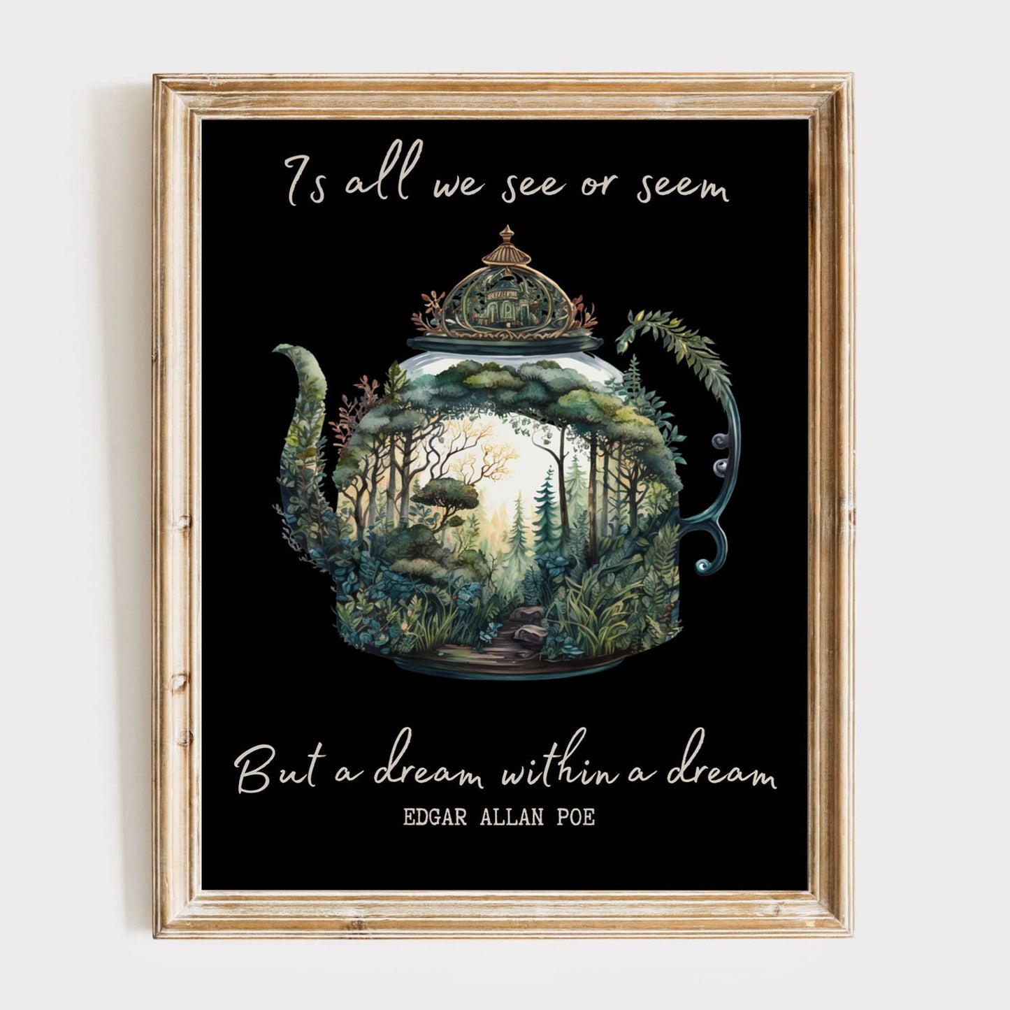 Poster 11″ x 14″ / Matte Design 35B - Art Print The Mystic Eden