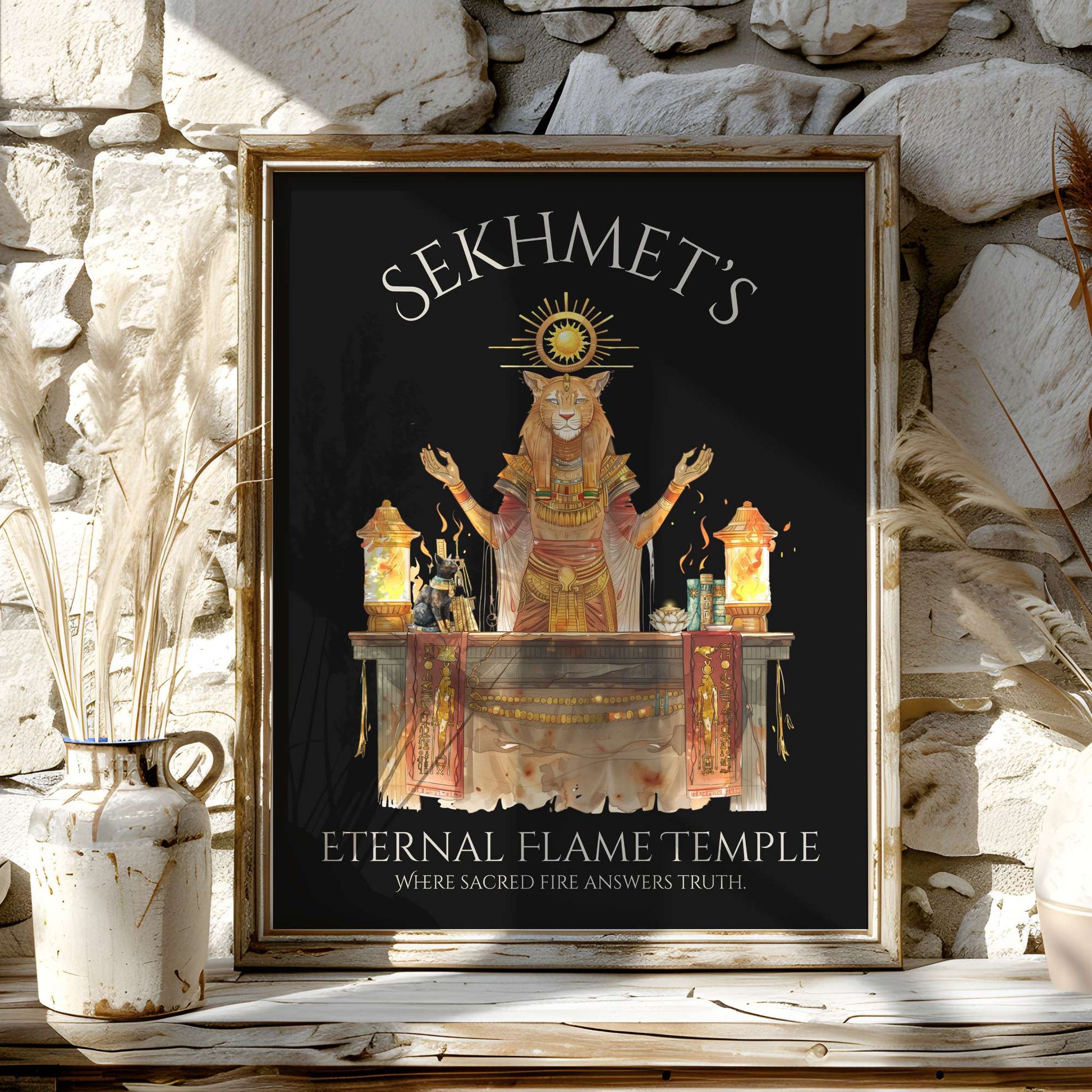 Poster 11″ x 14″ / Matte Design 264 - Art Print The Mystic Eden