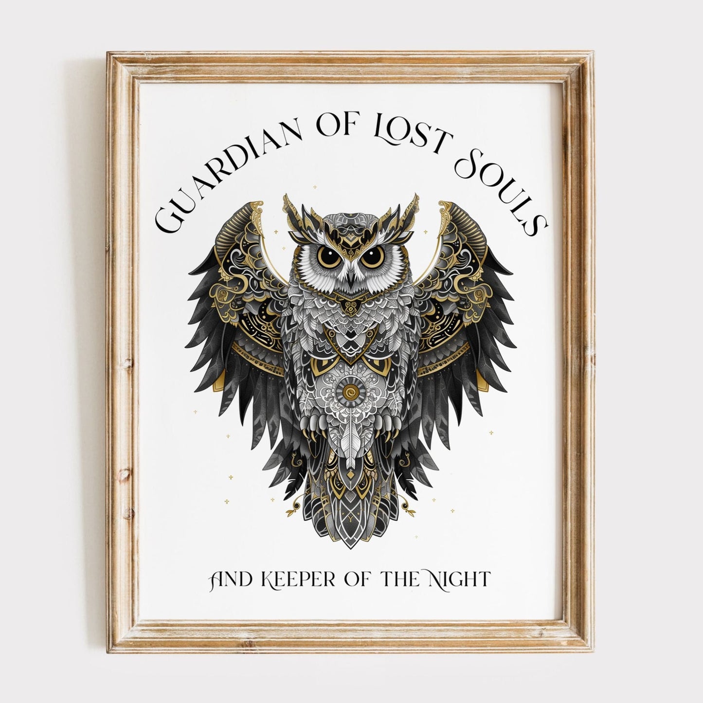 Poster 11″ x 14″ / Matte Design 280B - Art Print The Mystic Eden