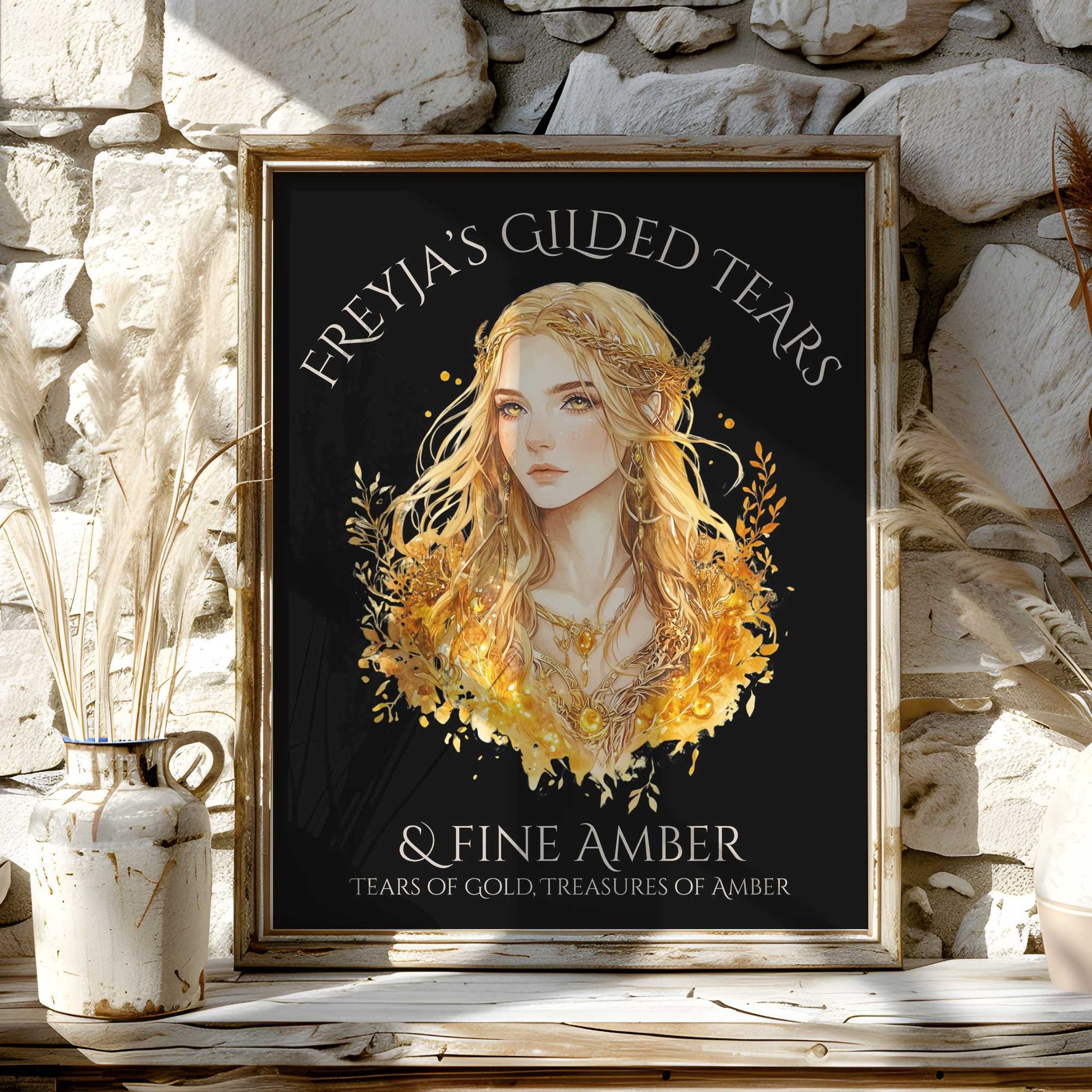 Poster 11″ x 14″ / Matte Design 161B - Art Print The Mystic Eden