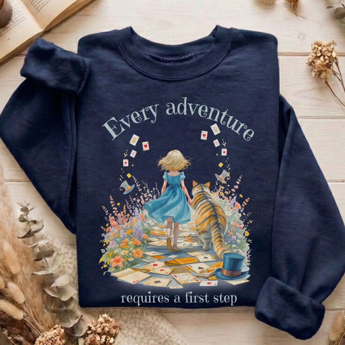 Sweatshirt Navy / S Design 259 Crewneck Sweatshirt The Mystic Eden