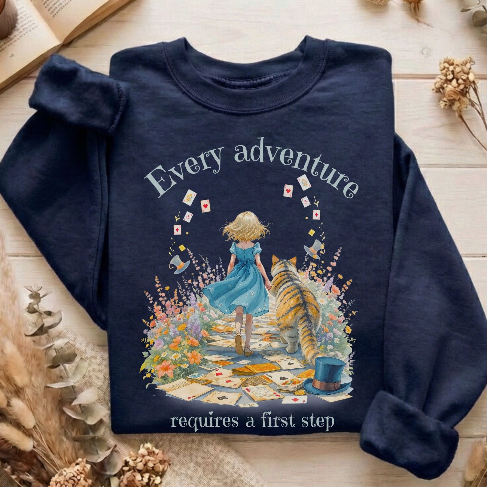 Sweatshirt Navy / S Design 259 Crewneck Sweatshirt The Mystic Eden